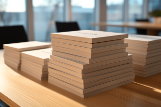 Cartes de visite modernes pour petites entreprises et marketing efficace