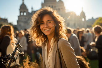 Photographe professionnel capturant un événement à Lyon avec créativité