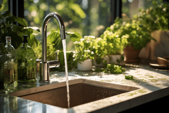 Fontaine à eau écologique pour un bureau sain et hydraté